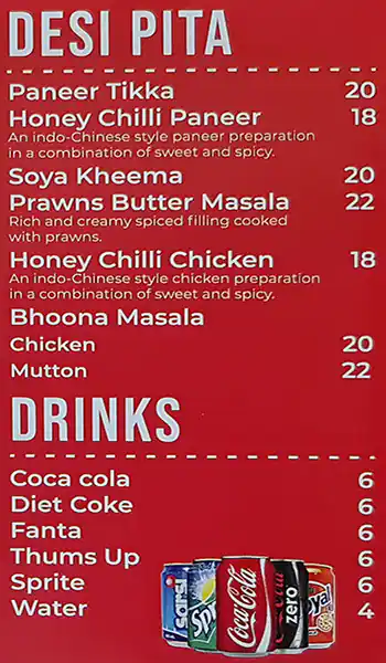 FFC - Mumbai's Fast Food Place Menu 