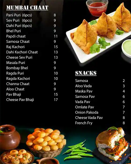 Mumbai Chinese Street (Khushi Dining) - خوشي داينينغ Menu 