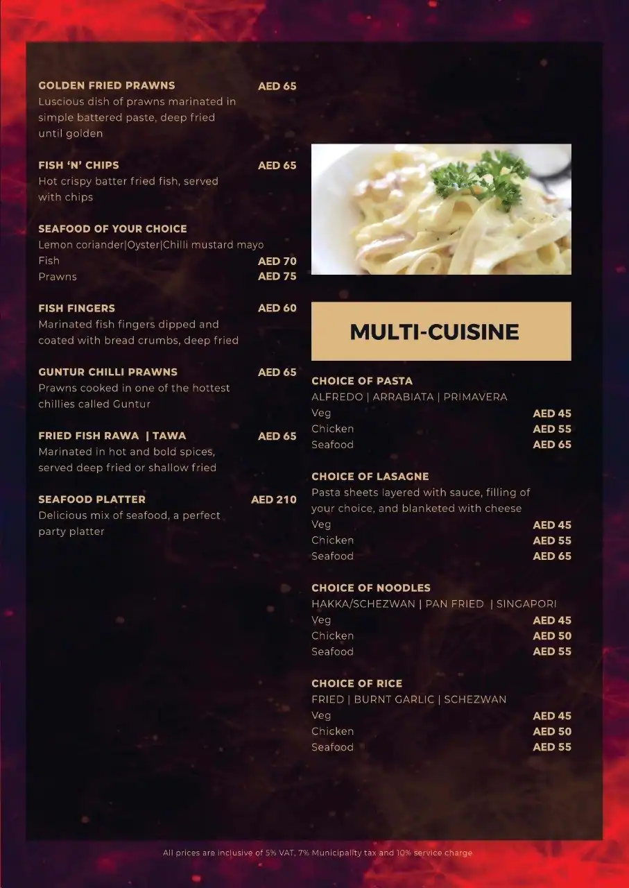 Revel Haus Restro Pub Menu in Al Hudaiba and Around, Dubai 