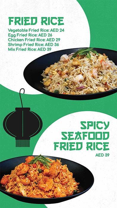 Mr. Chang's Chinese Menu in Bur Dubai 