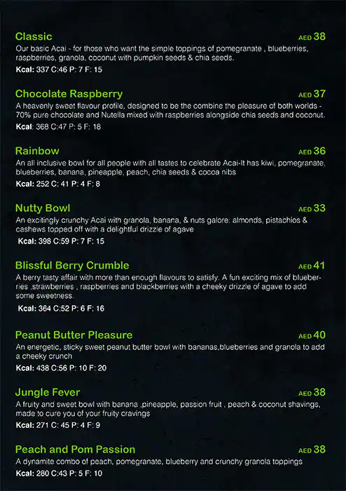 Tasty food Healthy Foodmenu Burj Khalifa Area