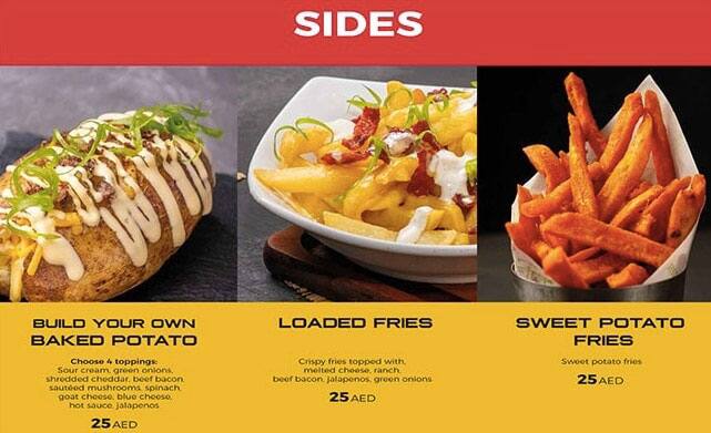 Slider Box Menu in New Dubai 