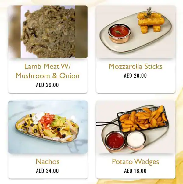 Armaanz World Menu in CITY WALK, Al Safa, Dubai 