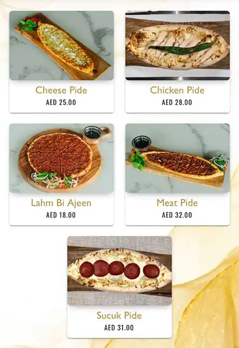 Armaanz World Menu in CITY WALK, Al Safa, Dubai 