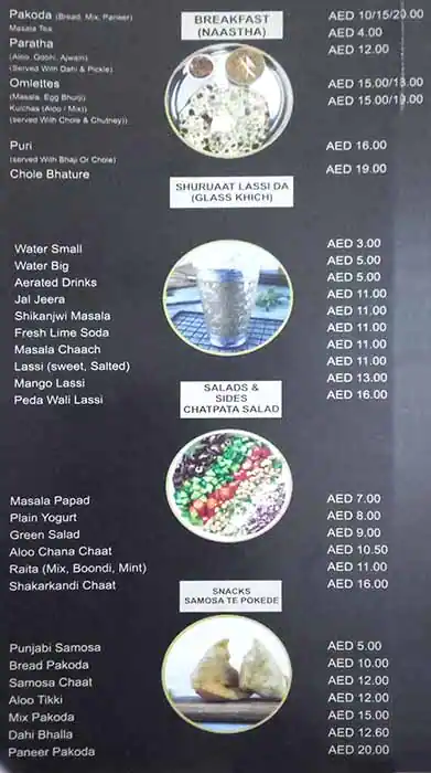 Best restaurant menu near Cluster O Jumeirah Lake Towers Dubai