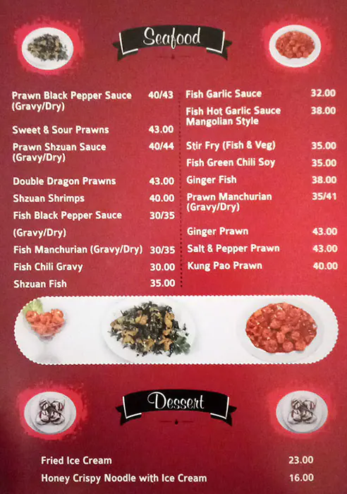 Chom Chom Restaurant Menu in Bur Dubai 