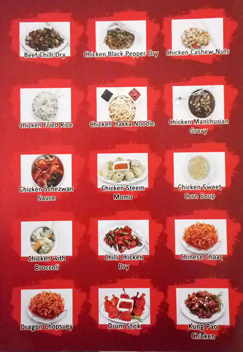 Chom Chom Restaurant Menu in Bur Dubai 