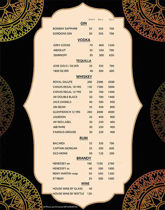 Kebab Konnection Menu in Orchid Vue Hotel, Mankhool, Dubai 