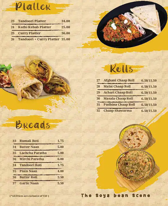 High On Chaap Menu in Al Karama, Dubai 