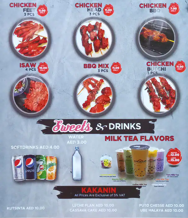 Agemono Express Menu in The Code Building, Bur Dubai, Dubai 