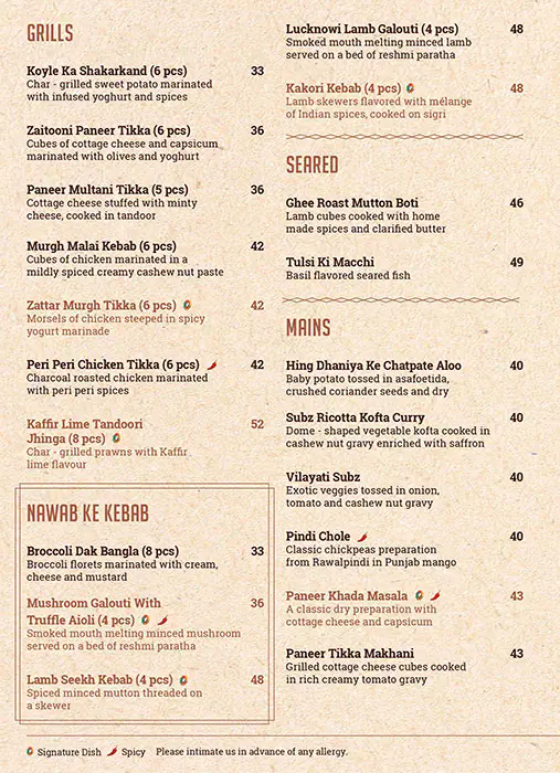 India Bistro - إنديا بيسترو Menu 