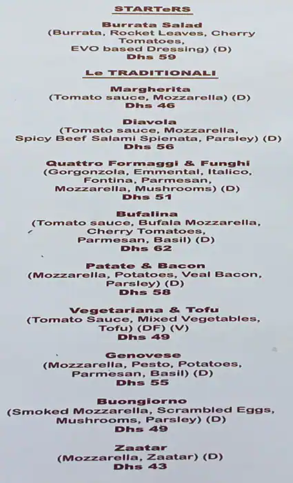 Best restaurant menu near 