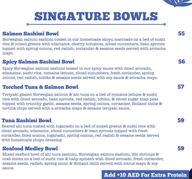 Poke Mania - Simply Poke Bowls Menu 