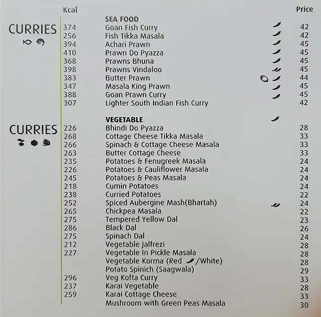 Curry Box Menu in Barsha 