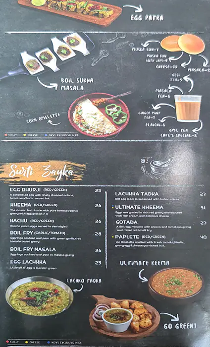 Eggiterian Cafe Menu in Cluster J, Jumeirah Lake Towers, Dubai 