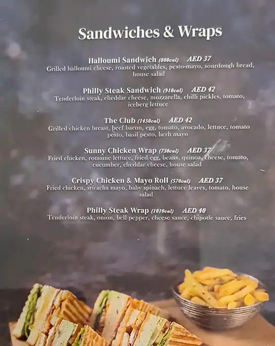 Bloomsbury's Menu in Al Ghurair Centre, Al Rigga, Dubai 