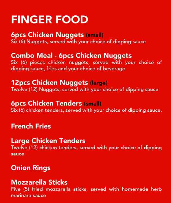 WINGO – House of Wings Menu in New Dubai 