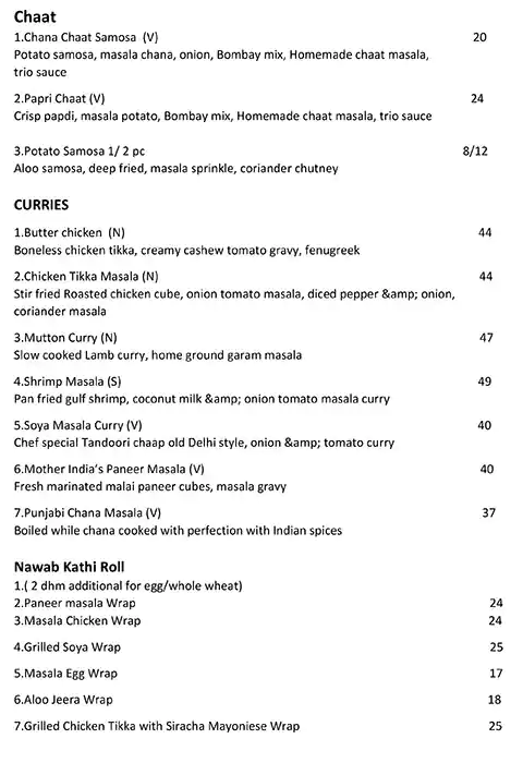 Maingi Kitchen Menu in Barsha 