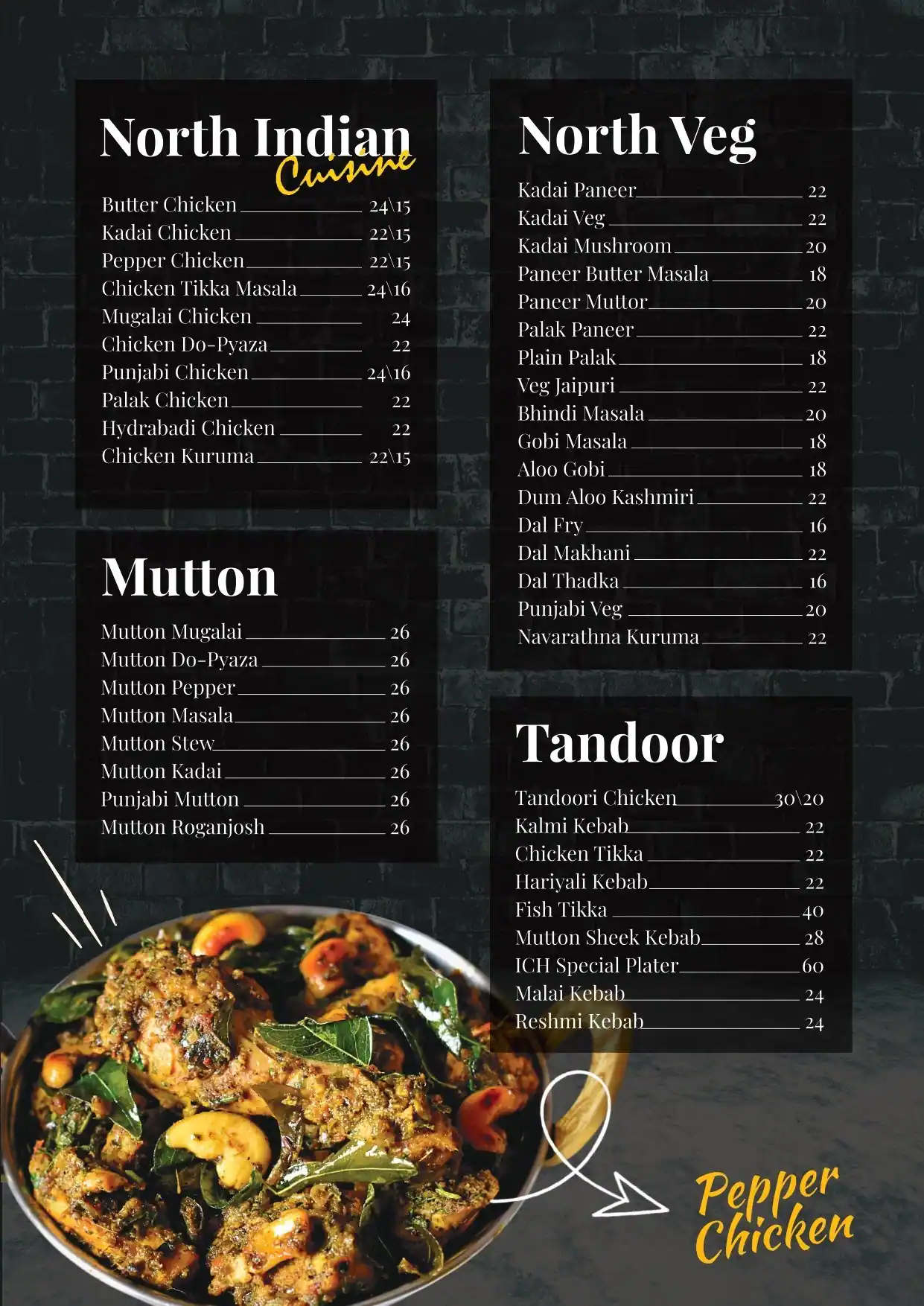 Indian Coffee House Menu in Mankhool, Dubai 