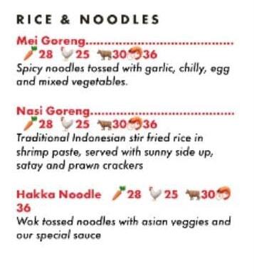 Wok Junction Menu in Burj Khalifa Area 