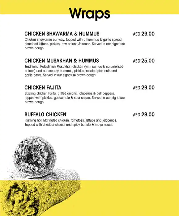 El Bakery Menu in Barsha 