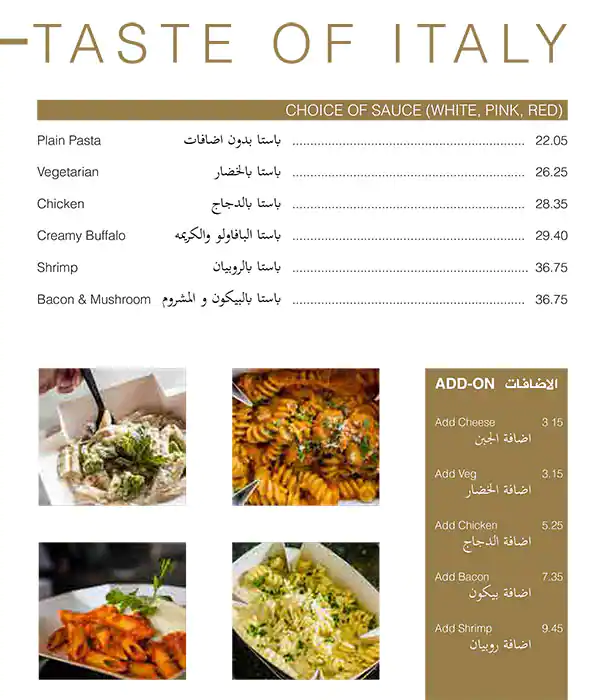 The Kitchen Corner Menu in Deira 