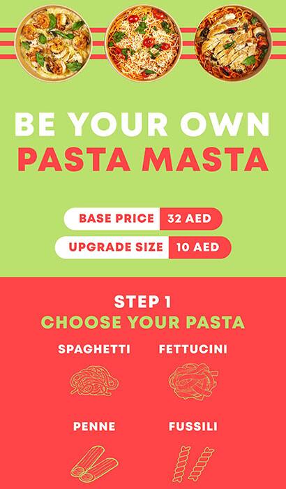 Pasta Masta - Be the masta Menu in Barsha 