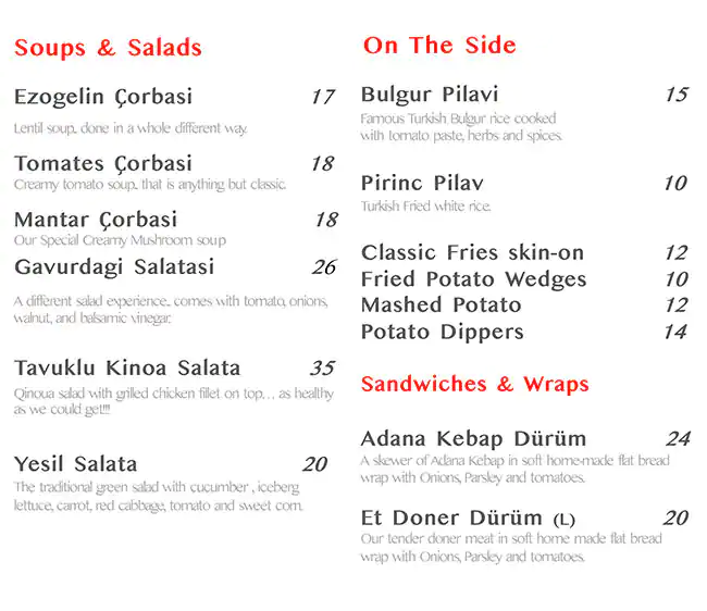 Qwik By Anatolia Menu in Cluster U, Jumeirah Lake Towers, Dubai 