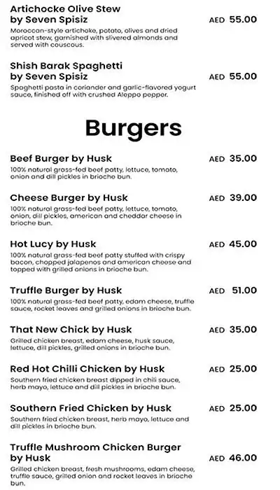 Pick N Pair Menu in Deira 