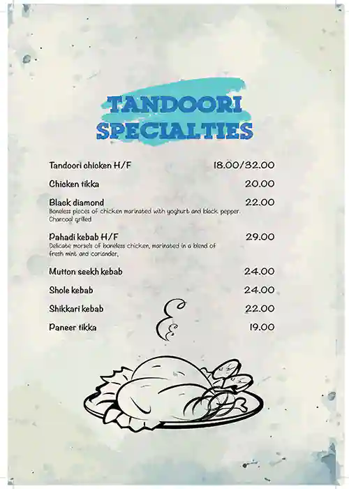 Ustad Hotel Menu in Al Karama, Dubai 