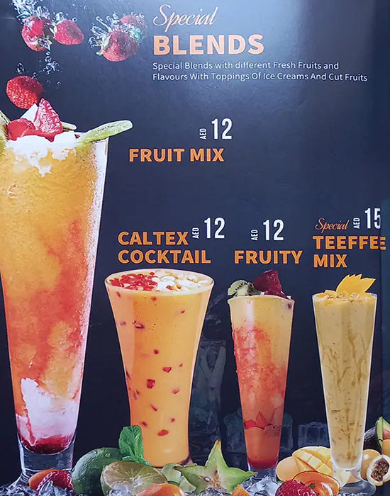 Teeffee Menu in Al Barsha, Dubai 