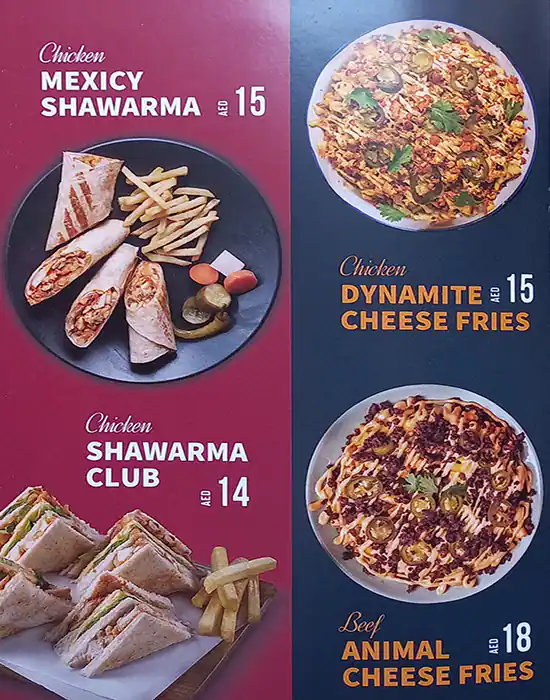 Teeffee Menu in Al Barsha, Dubai 