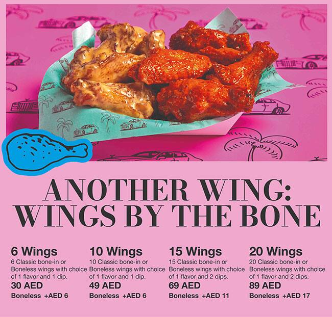 Another Wing by DJ Khaled Menu 