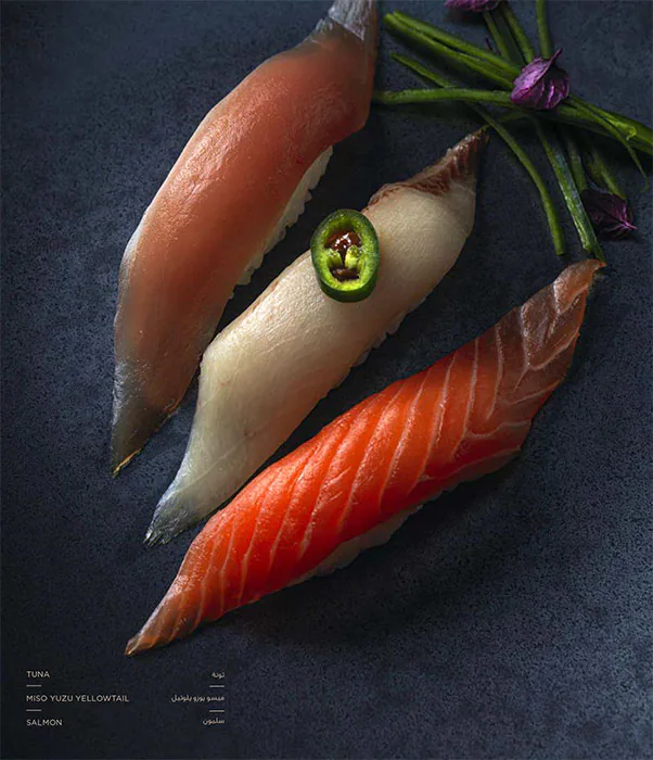 SushiArt Menu in Jumeirah 