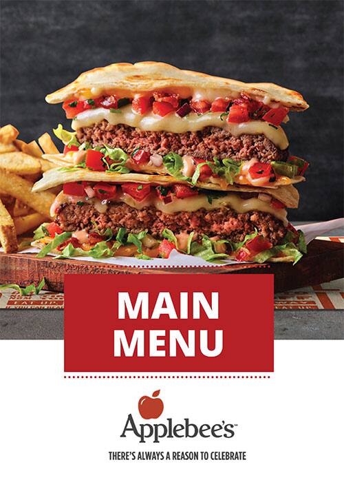 Applebee's Menu in Burj Khalifa Area 