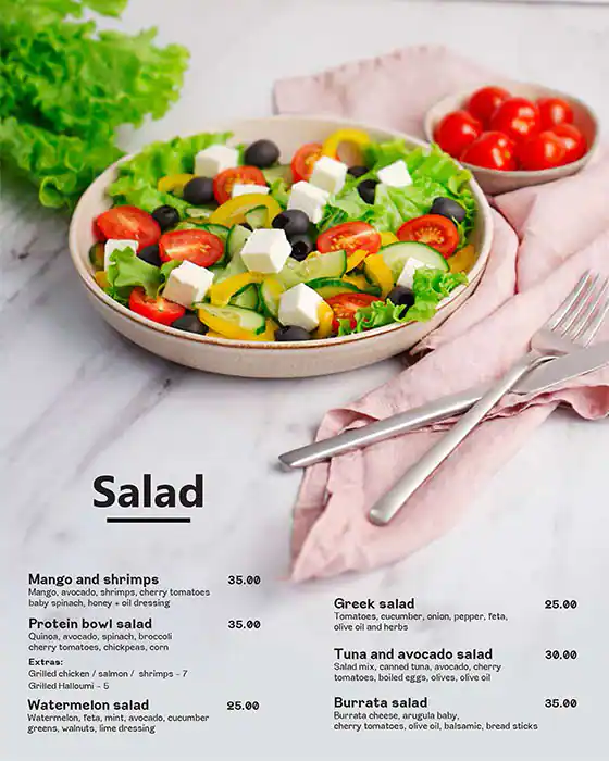 Sallbar Cafe Menu in Al Garhoud, Dubai 