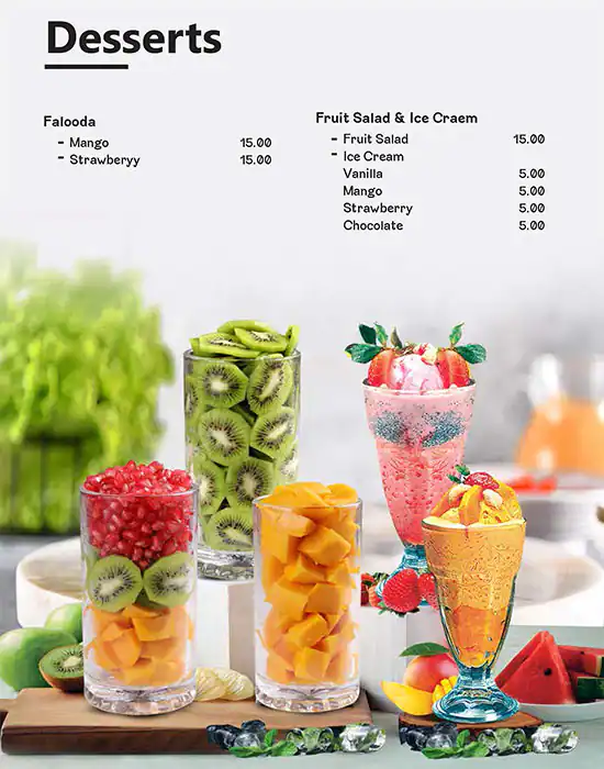 Sallbar Cafe Menu in Al Garhoud, Dubai 