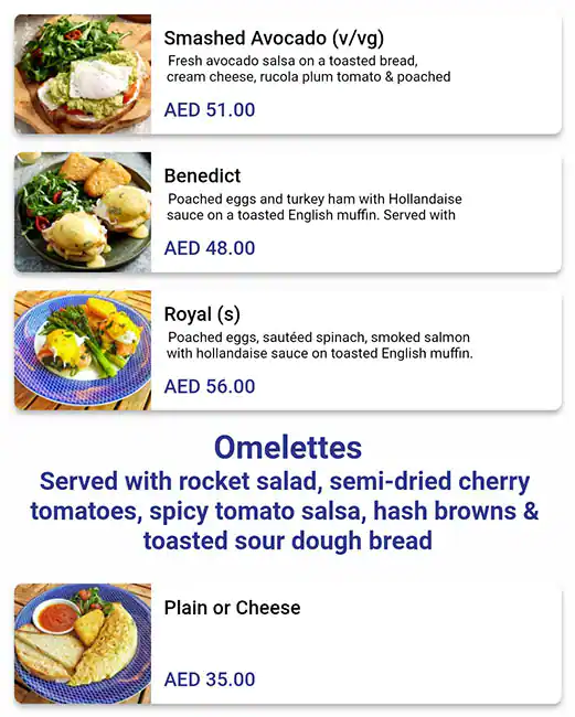 Carluccio's Menu in The Dubai Mall,Downtown Dubai, Dubai 