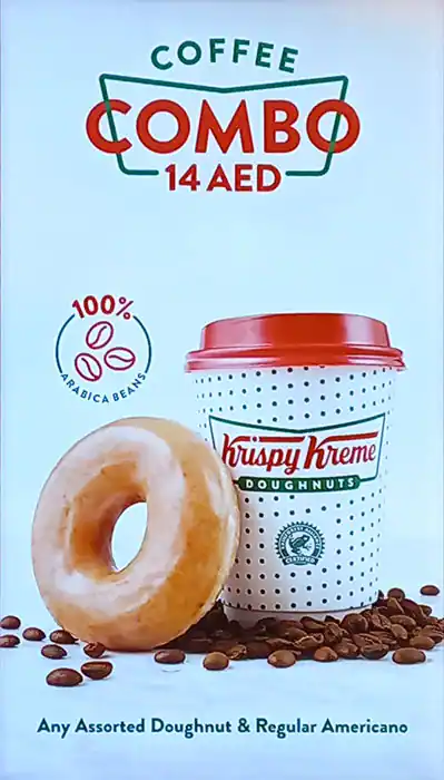 Krispy Kreme Menu in The Dubai Mall,Downtown Dubai, Dubai 
