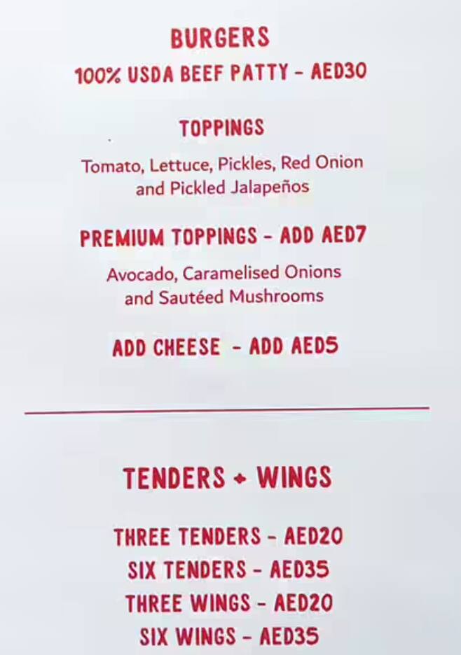 ,Chick'N Co Menu, Menu for ,Chick'N Co, Al Quoz, Dubai 