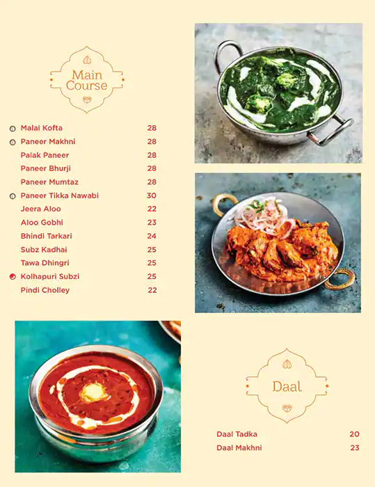 Chhappan Bhog - شابان بوغ Menu 