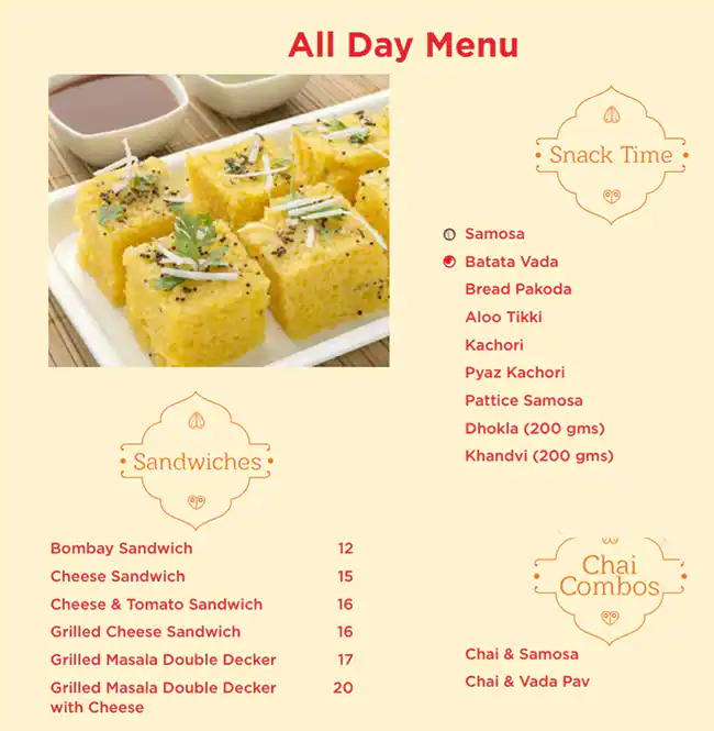 Chhappan Bhog - شابان بوغ Menu 