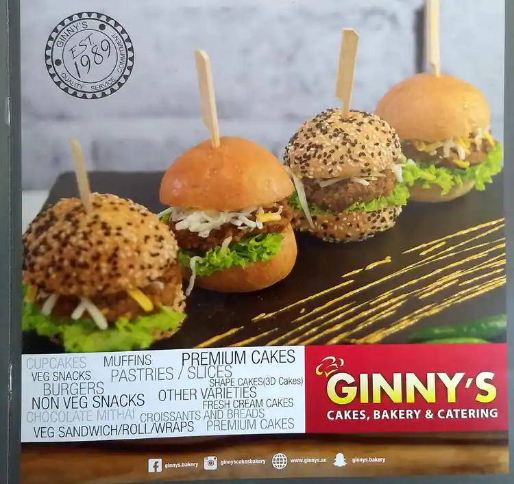 Ginny's - جينيس Menu in Al Karama, Dubai 