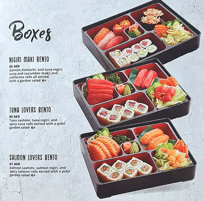 Sumo Sushi & Bento - سومو سوشي وبنتو Menu 