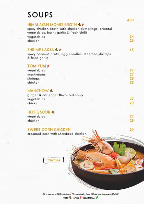 Sizzling Wok - Citymax Hotel Bur Dubai Menu 