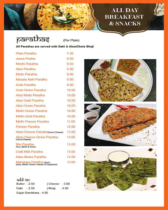 Best restaurant menu near Satwa Area