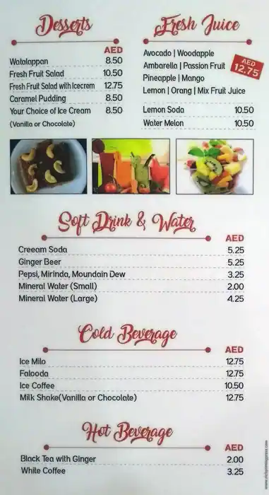 Chef Lanka - شيف لانكا Menu in Al Karama, Dubai 