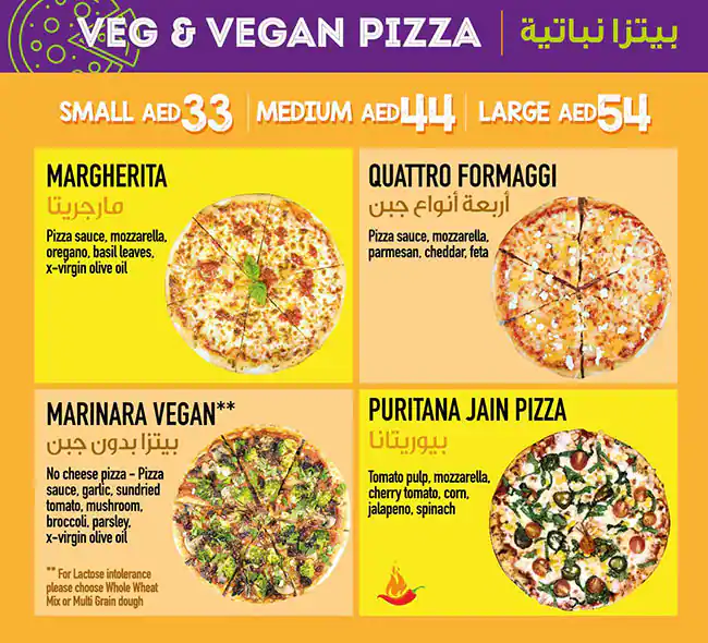 Pizza 2 Go - بيتزا 2 جو Menu in Al Karama, Dubai 