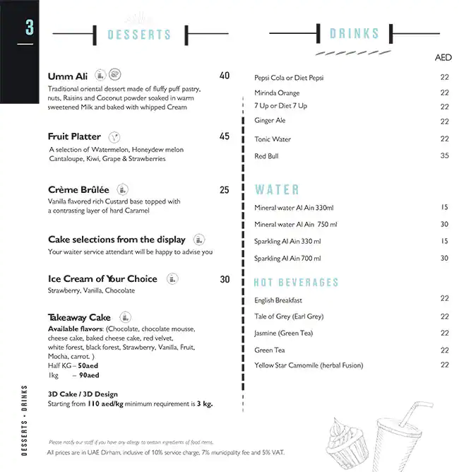 The Courtyard Cafe - TIME Grand Plaza Hotel Menu 