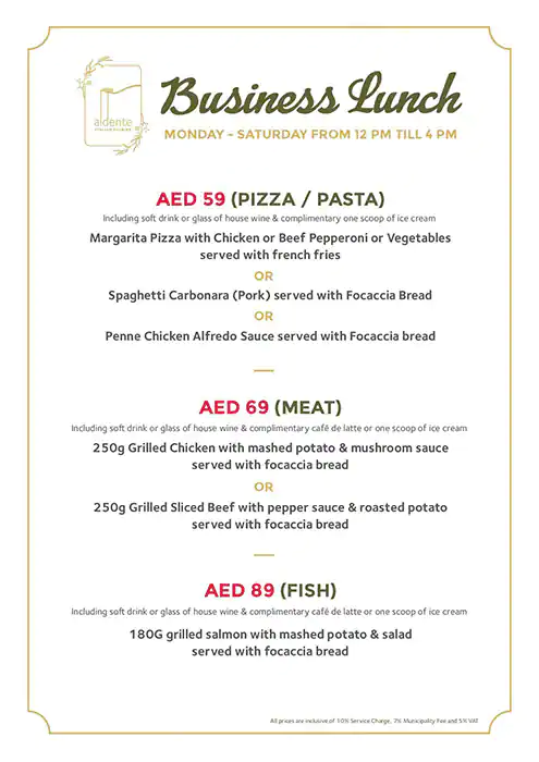 Best restaurant menu near Byblos Hotel Barsha Heights Dubai